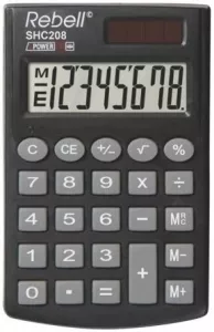 Калькулятор Rebell RE-SHC208 BX (черный)