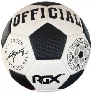 Мяч футбольный RGX RGX-FB-1718 black фото
