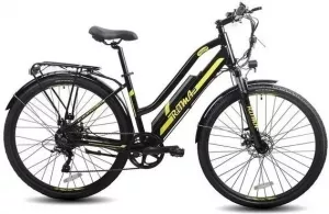Электровелосипед Ritma FJORD309 2022 (черный/желтый) фото