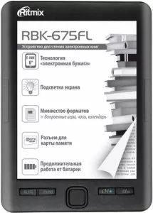 Электронная книга Ritmix RBK-675FL фото