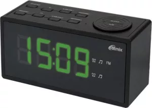 Электронные часы Ritmix RRC-1212 (черный) фото