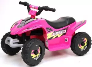 Детский электроквадроцикл RiverToys H001HH (розовый) фото