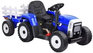 Детский электромобиль RiverToys H444HH (синий) фото