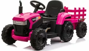Детский электромобиль RiverToys H888HH (розовый) фото