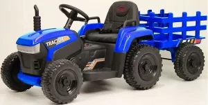 Детский электромобиль RiverToys H888HH (синий) фото