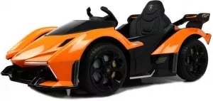 Детский электромобиль River Toys Lamborghini GT HL528 (оранжевый) фото