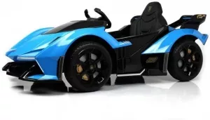 Детский электромобиль River Toys Lamborghini GT HL528 (синий) фото