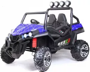 Детский электромобиль RiverToys T888TT 4WD 24V (синий) фото