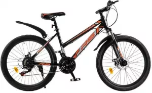Велосипед RS Bandit 24 2022 (черный/оранжевый) фото