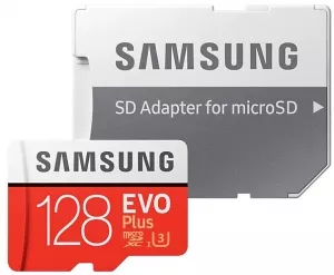 Карта памяти Samsung EVO Plus microSDXC 128Gb (MB-MC128HA/RU) фото