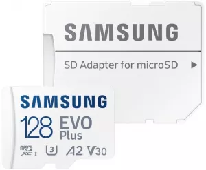 Карта памяти Samsung EVO Plus microSDXC 128GB (MB-MC128KA) фото