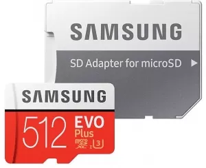 Карта памяти Samsung EVO Plus microSDXC 512Gb (MB-MC512HA/RU) фото
