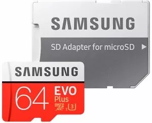 Карта памяти Samsung Evo Plus microSDXC 64Gb (MB-MC64GA/RU) фото