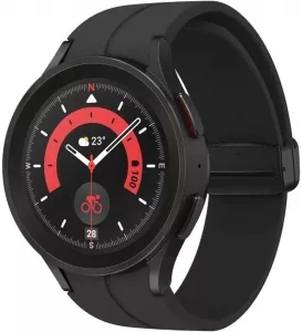 Умные часы Samsung Galaxy Watch 5 Pro 45 мм LTE (черный титан) фото