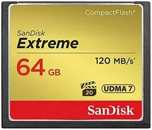 Карта памяти SanDisk Extreme CompactFlash 64Gb (SDCFXSB-064G-G46) фото