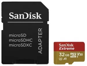 Карта памяти SanDisk Extreme microSDHC 32Gb (SDSQXNE-064G-GN6MA) фото