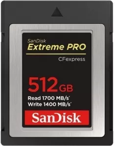Карта памяти SanDisk Extreme Pro CFexpress Type B 512Gb (SDCFE-512G-GN4NN) фото
