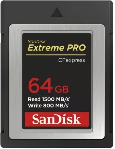 Карта памяти SanDisk Extreme Pro CFexpress Type B 64Gb (SDCFE-064G-GN4NN) фото