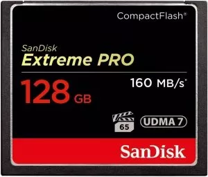 Карта памяти SanDisk Extreme PRO CompactFlash 128Gb (SDCFXPS-128G-X46) фото