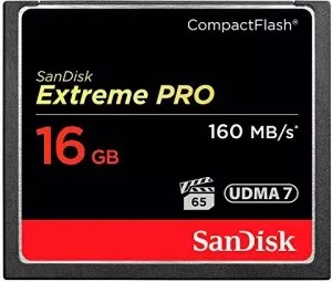 Карта памяти SanDisk Extreme PRO CompactFlash 16Gb (SDCFXPS-016G-X46) фото