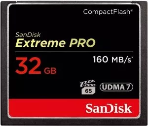 Карта памяти SanDisk Extreme PRO CompactFlash 32Gb (SDCFXPS-032G-X46) фото