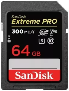 Карта памяти SanDisk Extreme PRO SDXC 64Gb (SDSDXDK-064G-GN4IN) фото