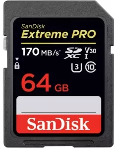 Карта памяти SanDisk Extreme PRO SDXC 64Gb (SDSDXXY-064G-GN4IN) фото