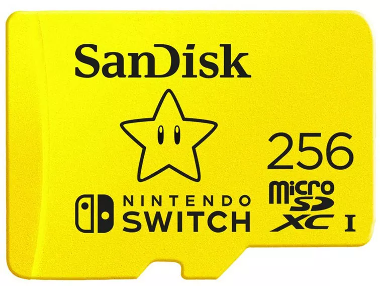 Карта памяти SanDisk For Nintendo Switch microSDXC 256GB (SDSQXAO-256G-GN3ZN) фото