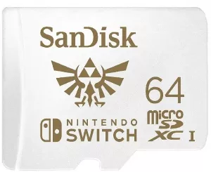 Карта памяти SanDisk For Nintendo Switch microSDXC 64GB (SDSQXAT-064G-GNCZN) фото