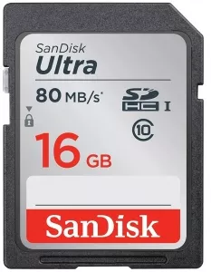 Карта памяти SanDisk SDHC 16GB (SDSDUNC-016G-GN6IN) фото