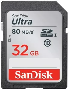 Карта памяти SanDisk SDHC 32GB (SDSDUNC-032G-GN6IN) фото