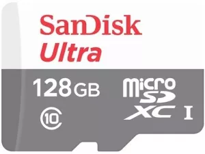 Карта памяти SanDisk Ultra microSDXC 128Gb (SDSQUNS-128G-GN6MN) фото