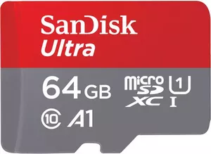 Карта памяти SanDisk Ultra microSDXC 64GB (SDSQUA4-064G-GN6MN) фото