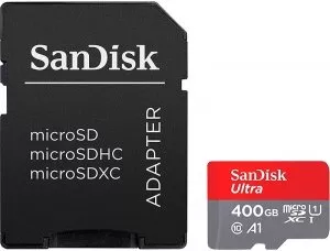 Карта памяти SanDisk Ultra Plus microSDXC 400Gb (SDSQUBR-400G-GN6MA) фото