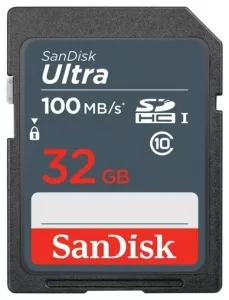 Карта памяти SanDisk Ultra SDHC 32GB (SDSDUNR-032G-GN3IN) фото