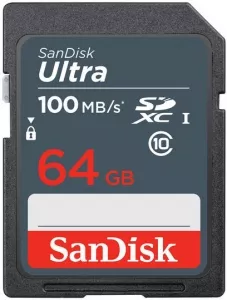 Карта памяти SanDisk Ultra SDXC 64GB (SDSDUNR-064G-GN3IN) фото