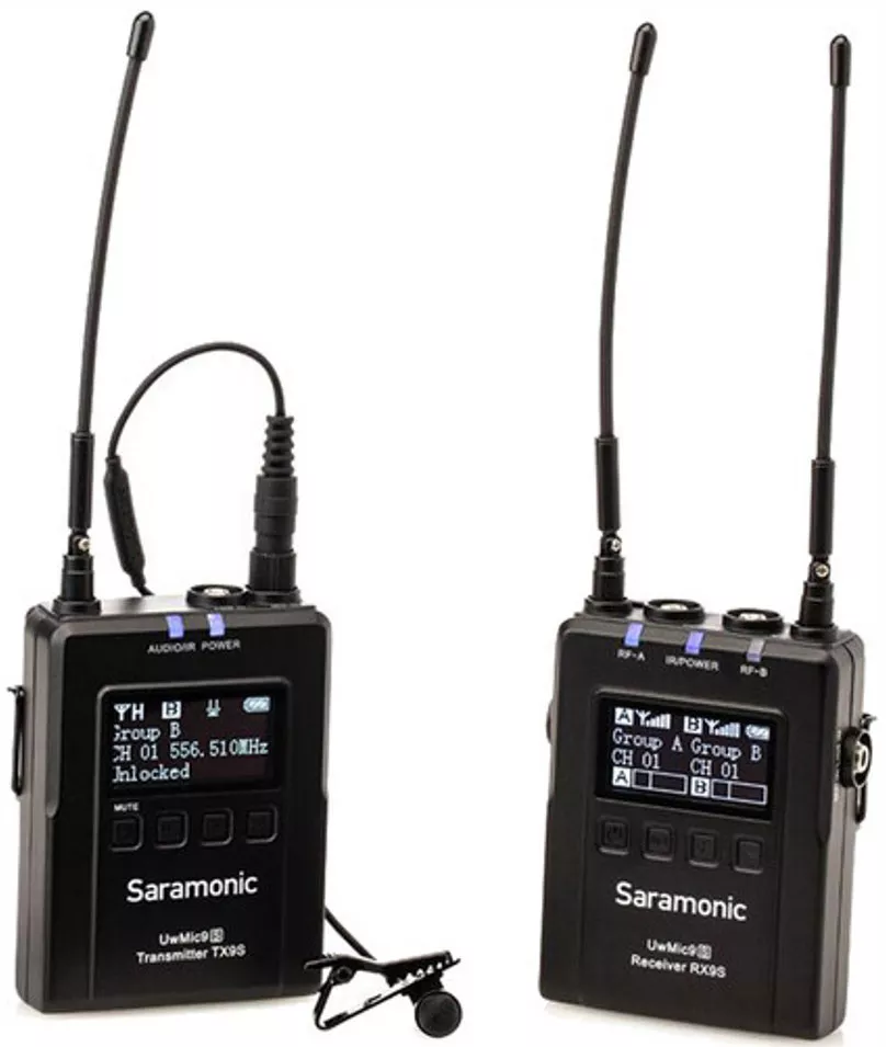 Радиосистема Saramonic UwMic9s Kit1 (TX+RX) фото