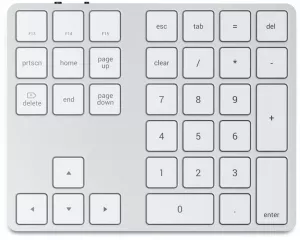 Цифровой блок Satechi Bluetooth Extended Keypad (серебристый) фото