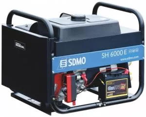 Бензиновый генератор SDMO SH 6000 E фото