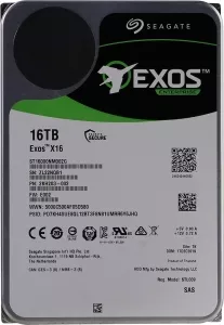 Жесткий диск Seagate Exos X16 (ST16000NM002G) 16000Gb фото