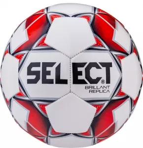 Мяч футбольный Select Brillant Replica 5 white/red/grey фото