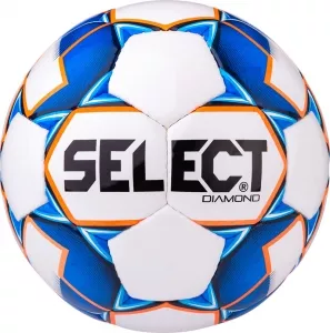 Мяч футбольный Select Diamond 4 white/blue/orange фото