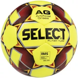 Мяч футбольный Select Flash Turf IMS 5 yellow/red/grey фото