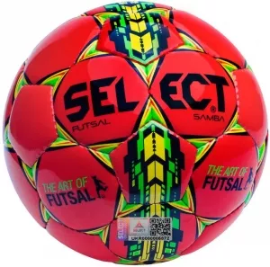 Мяч для мини-футбола Select Futsal Samba Red-Green-Yellow фото