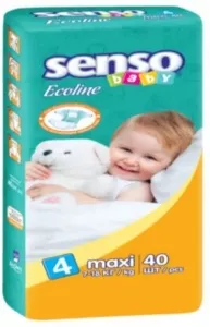 Подгузники SENSO BABY Ecoline 4 Maxi (40 шт) фото