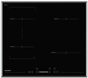 Индукционная варочная панель Sharp KH-6I27CS01 фото