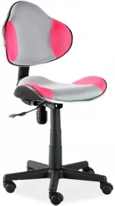 Кресло Signal Q-G2 Розовый/серый фото