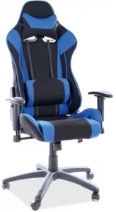 Кресло Signal VIPER Черный/синий фото