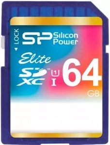 Карта памяти Silicon Power Elite SDXC 64Gb (SP064GBSDXAU1V10)  фото