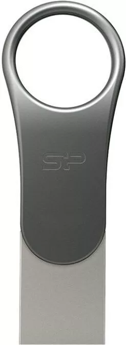 USB Flash Silicon Power Mobile 80 Gray 16GB (SP016GBUC3C80V1S) icon